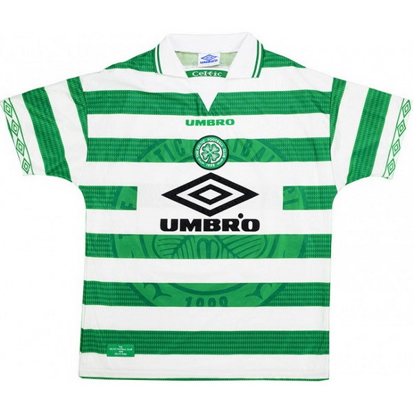 Trikot Celtic Heim Retro 1997 1999 Grün